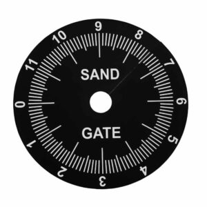 DECAL - "SAND" METERING