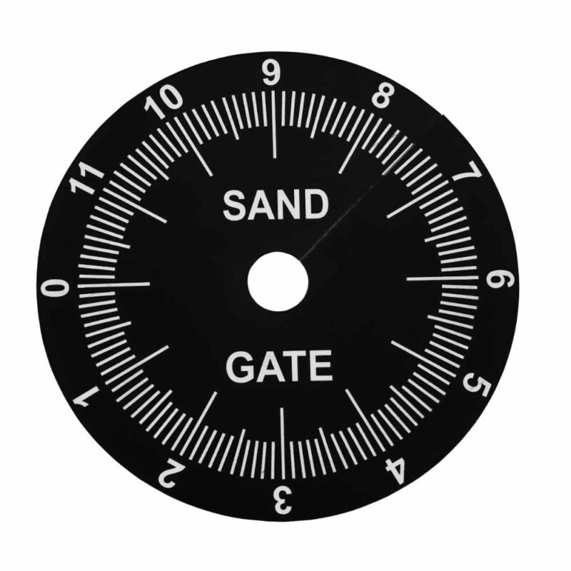 DECAL - "SAND" METERING