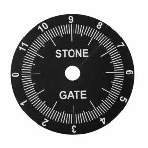 DECAL - "STONE" METERING