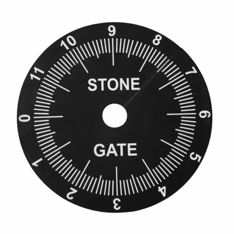 DECAL - "STONE" METERING